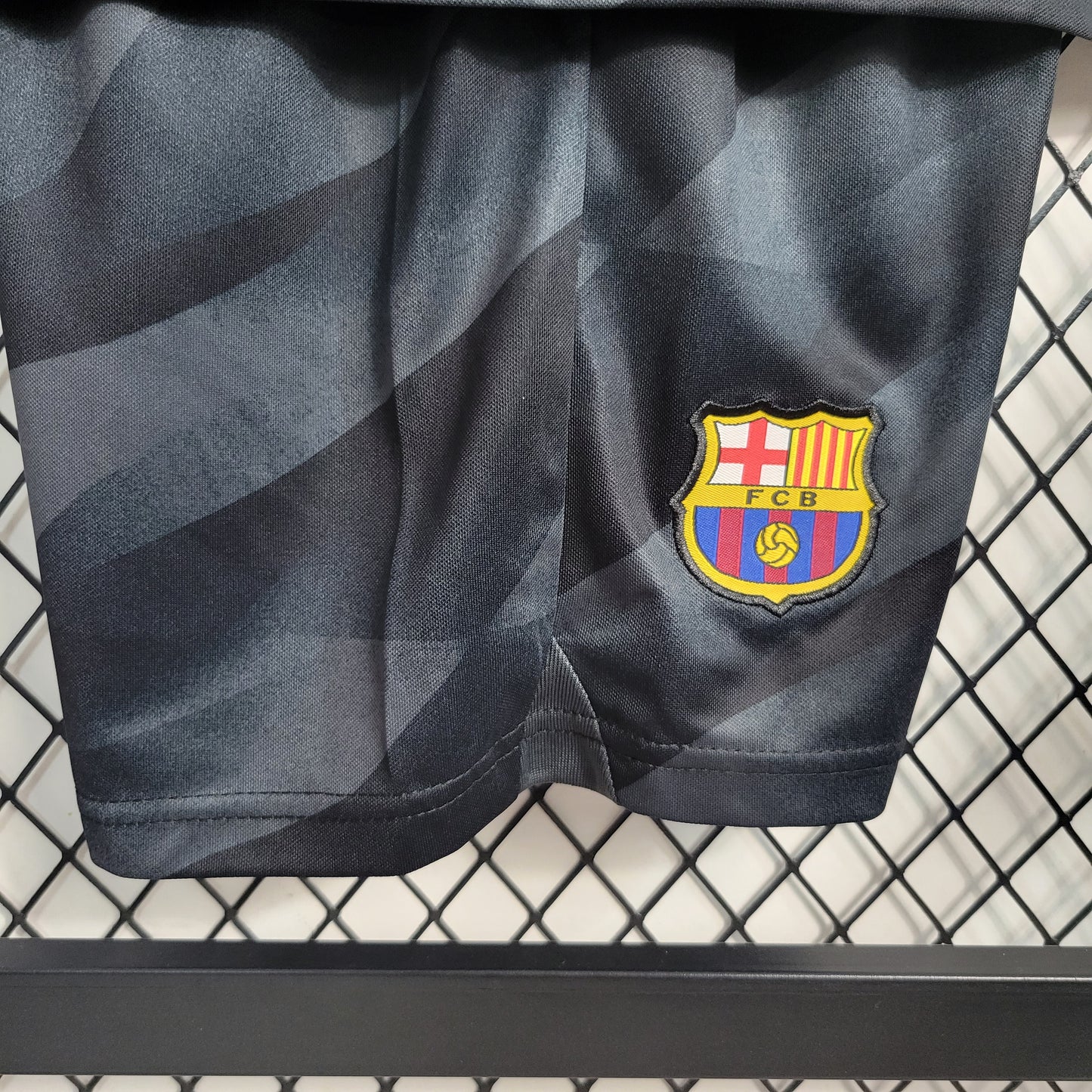 Kit Infantil do Barcelona Goleiro Black 2023/2024