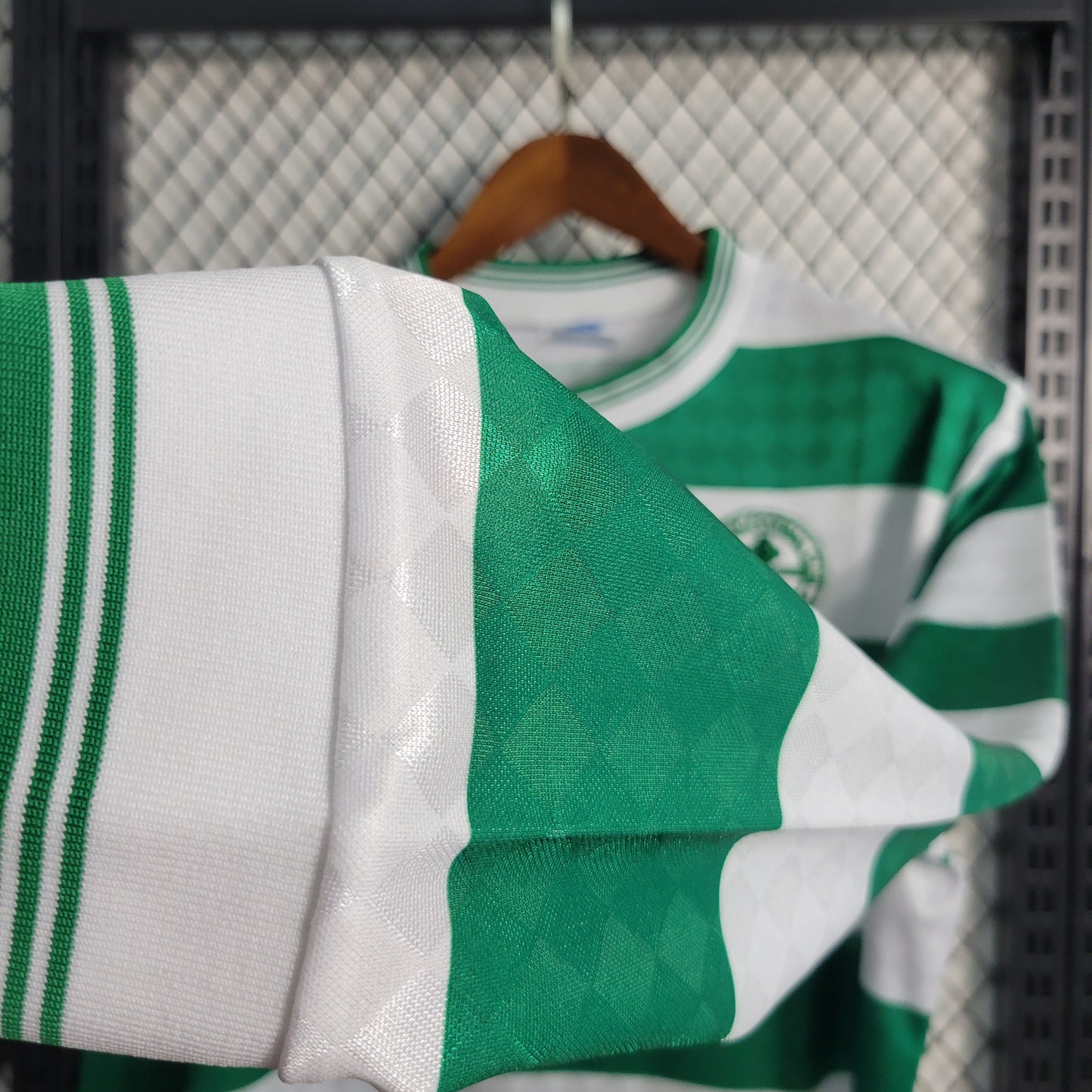 Camisa Retrô Manga Longa do Celtic Titular 1987/1988