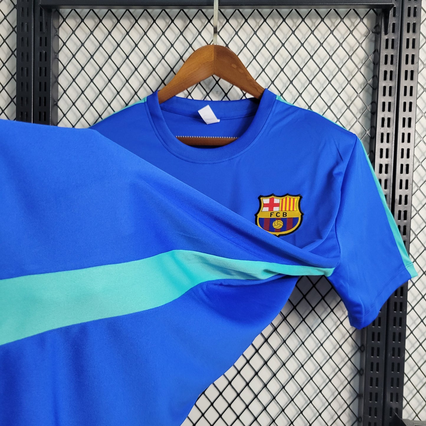 Camisa de Treino do Barcelona Blue 2023/2024