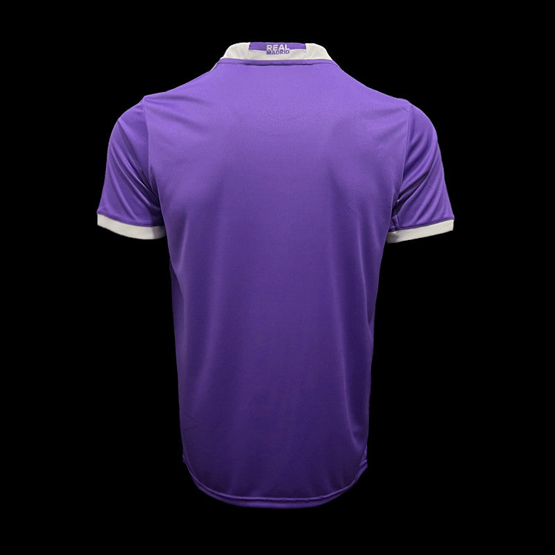 Camisa Retrô do Real Madrid (Roxa) 2016