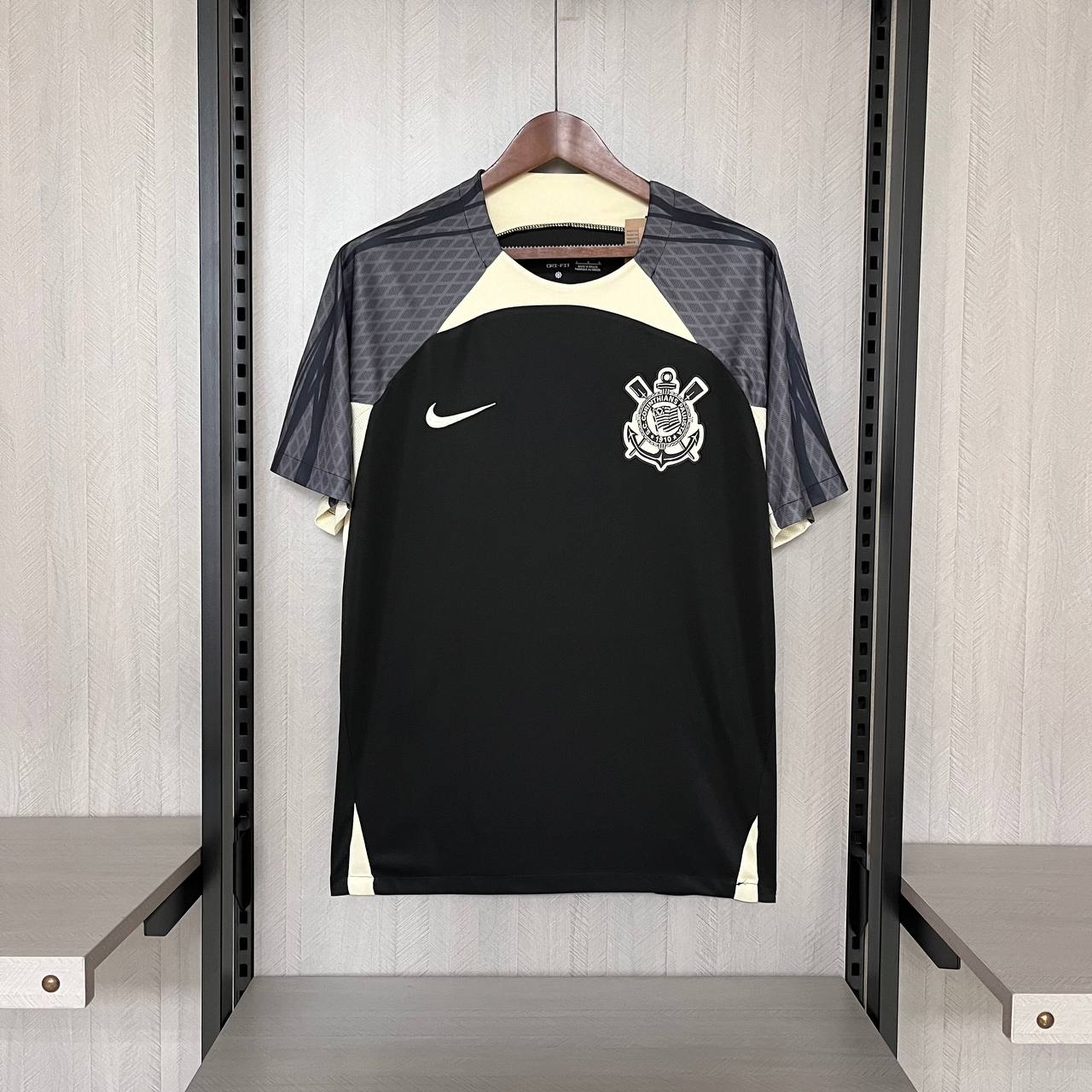 Camisa de Treino Corinthians Preta 2024/2025