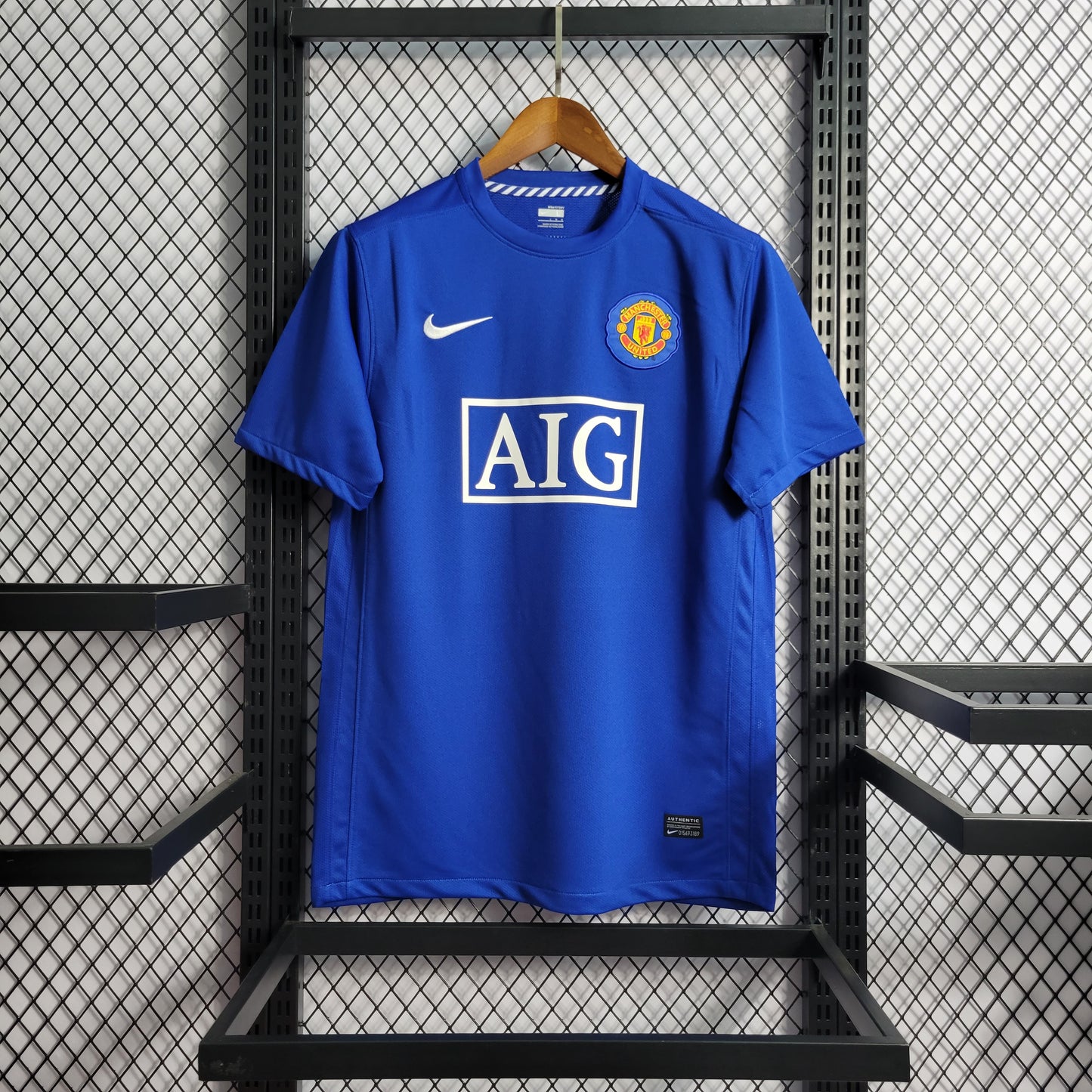 Camisa Retrô do Manchester United Reserva 2007/2008