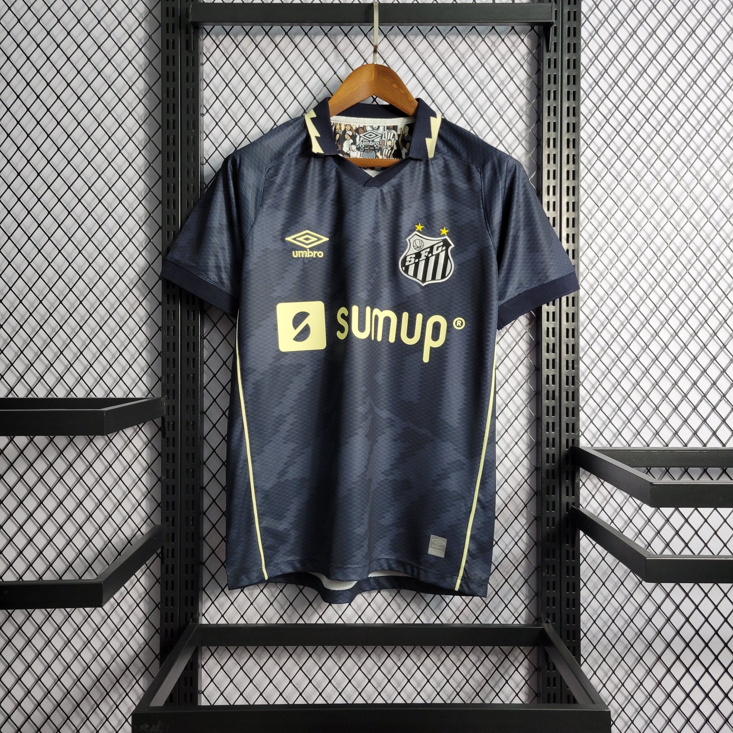 Camisa do Santos Third Black 2022/2023