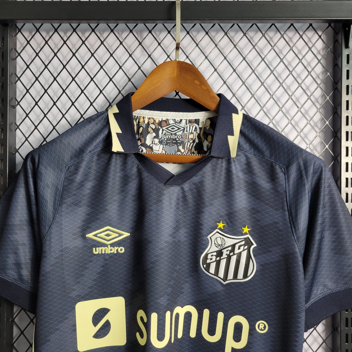 Camisa do Santos Third Black 2022/2023