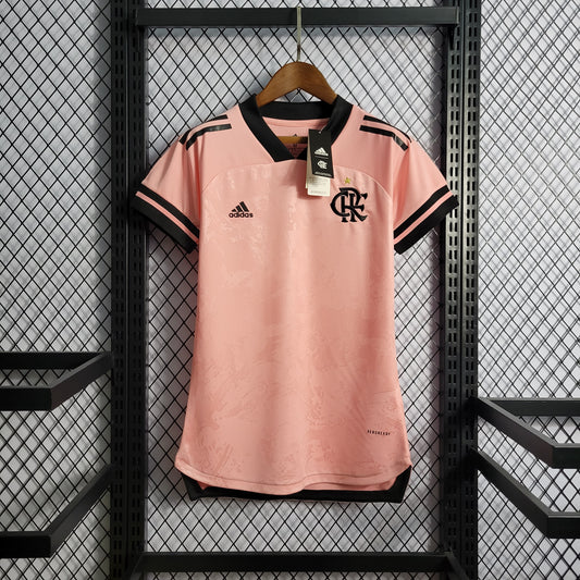 Camisa Feminina do Flamengo Rosa 2020/2021