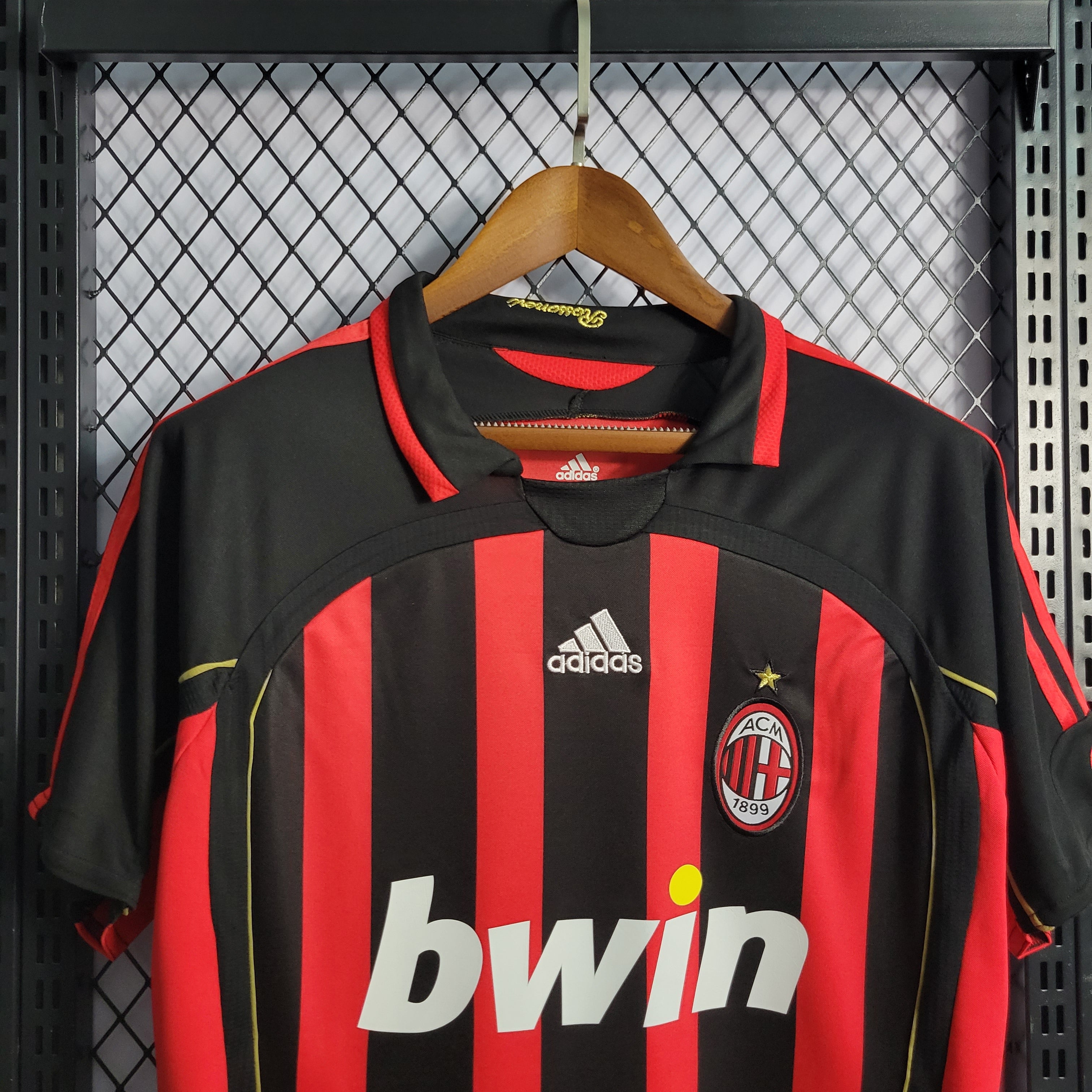 Camisa Retrô do AC Milan Titular 2006/2007 – carrarasttore