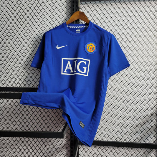 Camisa Retrô do Manchester United Reserva 2007/2008