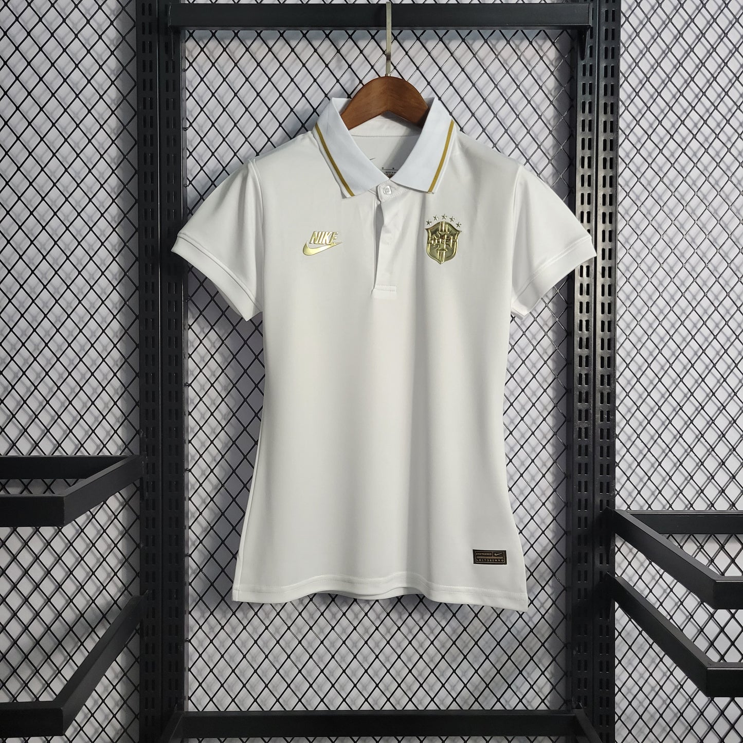 Camisa Feminina do Brasil Polo Gold 2022/2023