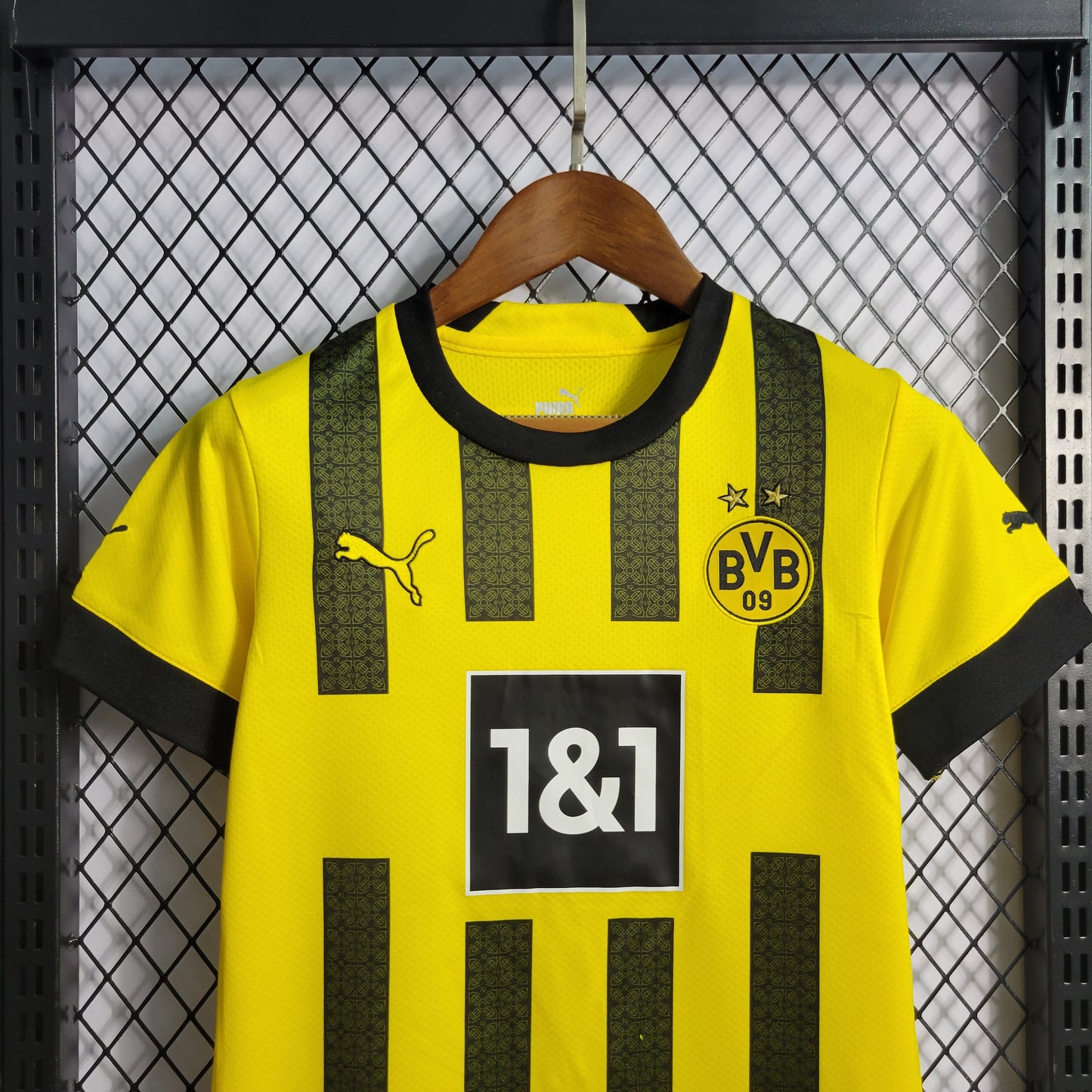 Kit Infantil do Borussia Dortmund Titular 2022/2023