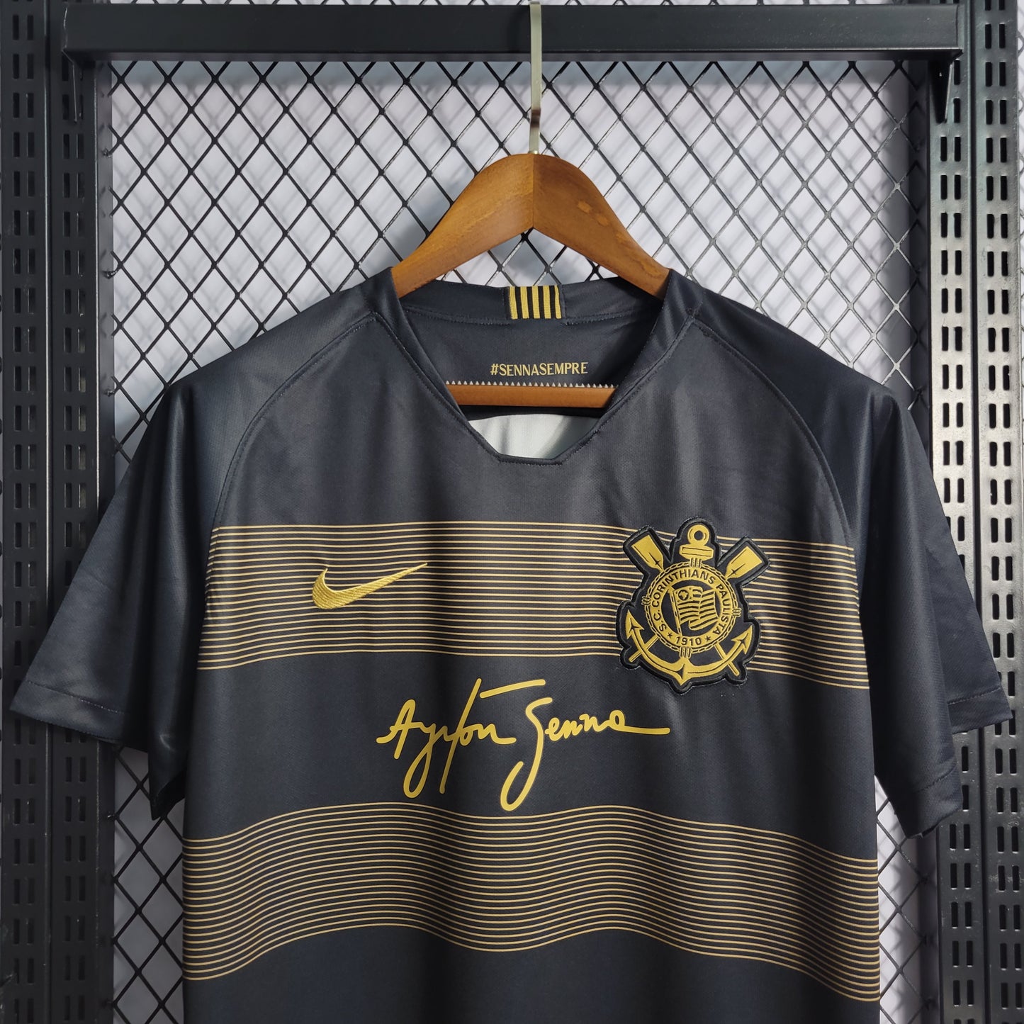 Camisa do Corinthians Edição Especial Ayrton Senna