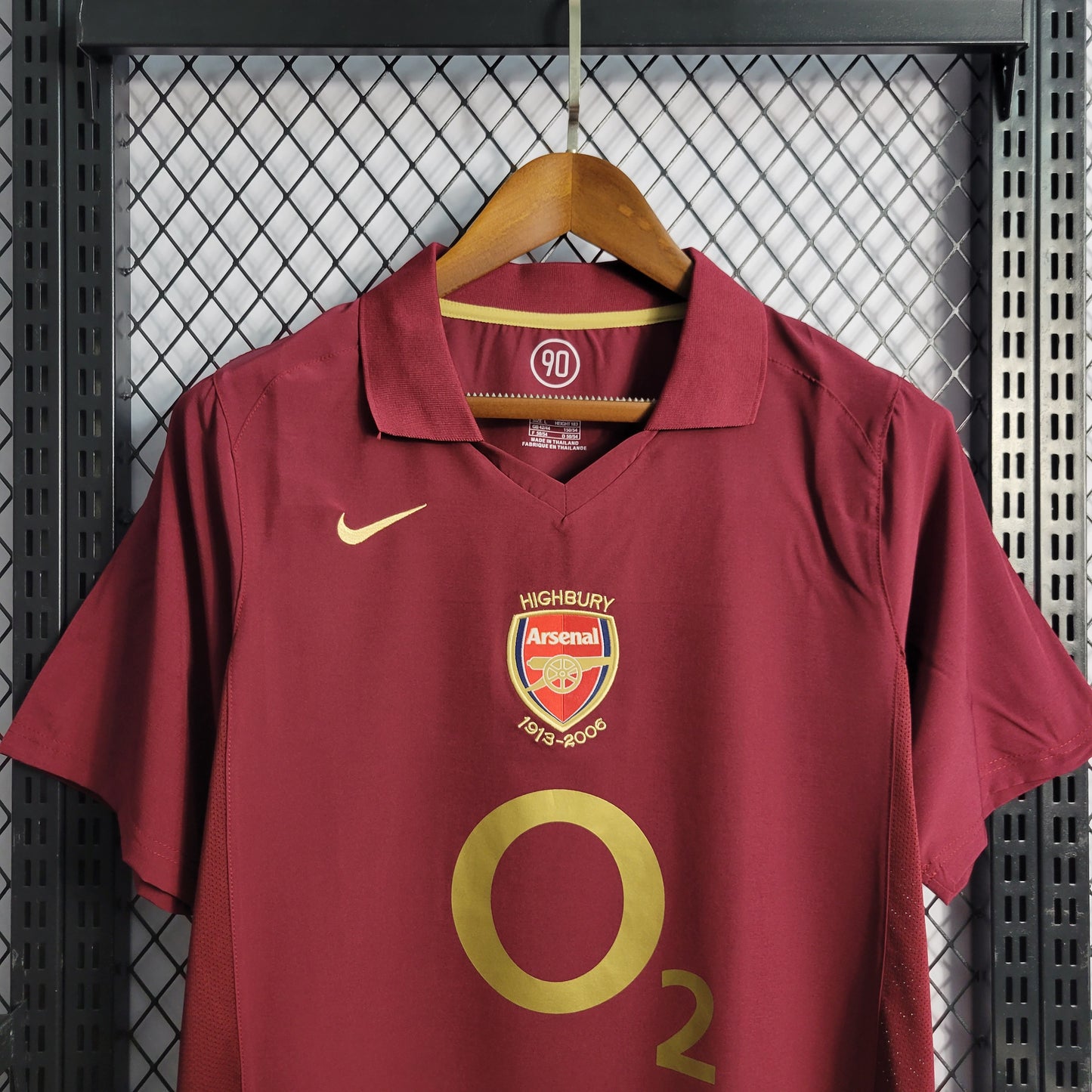 Camisa Retrô do Arsenal Titular 2005/2006