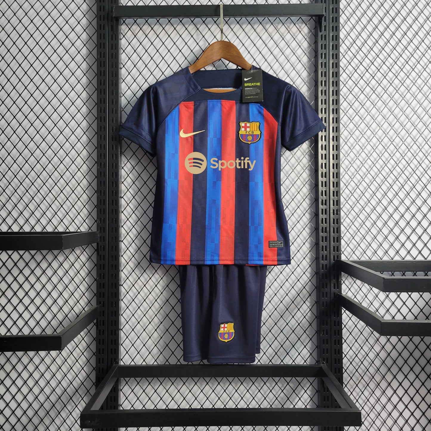 Kit Infantil do Barcelona Titular 2022/2023