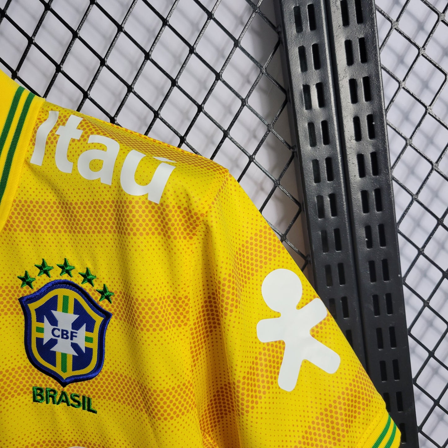 Camisa do Brasil Polo Stripe 2022