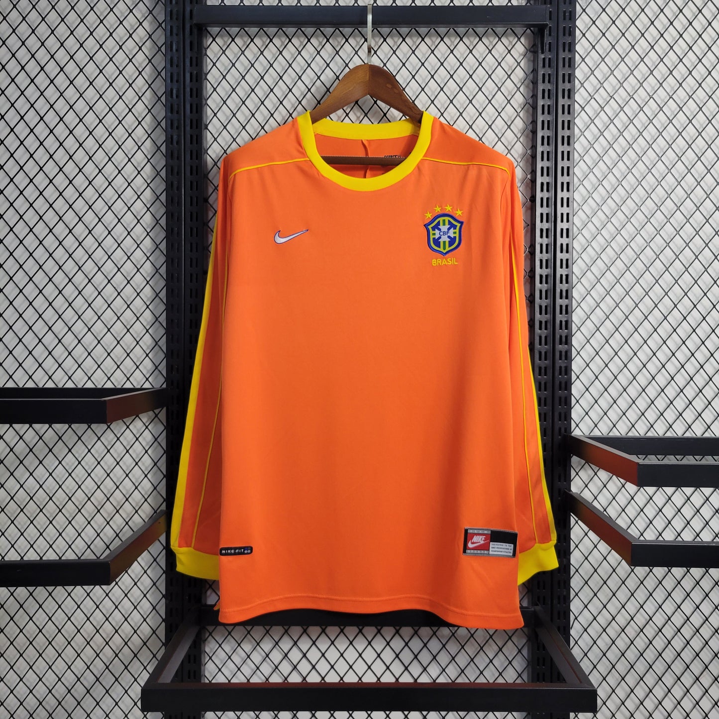 Camisa Retrô do Brasil Goleiro Titular 1998