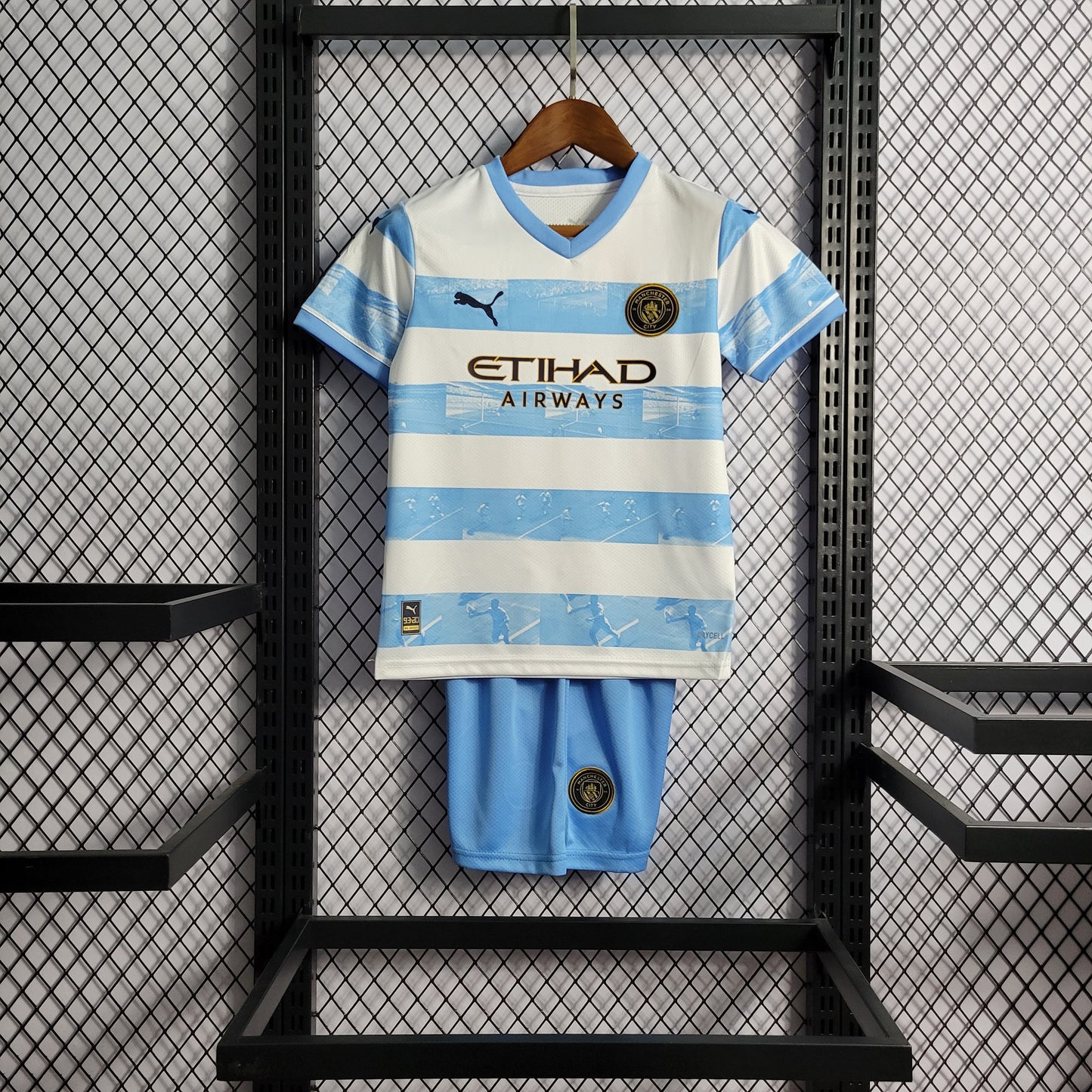 Kit Infantil do Manchester City Edição Especial 2022/2023