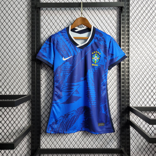 Camisa Feminina do Brasil Concept Blue 2022/2023