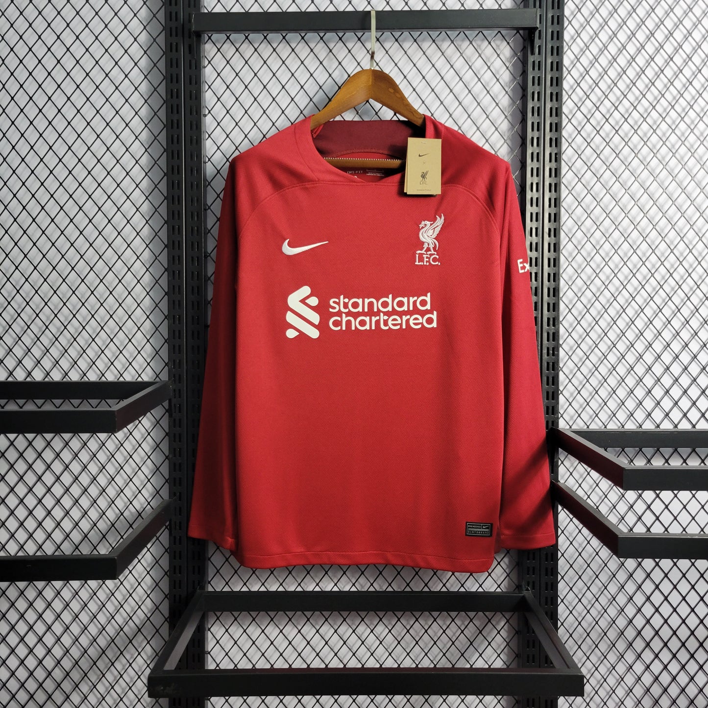 Camisa de Manga Longa do Liverpool Titular 2022/2023