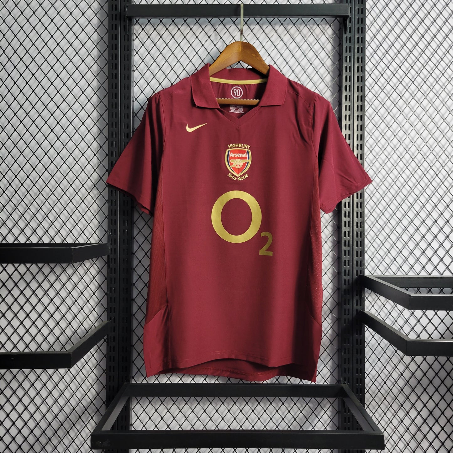 Camisa Retrô do Arsenal Titular 2005/2006