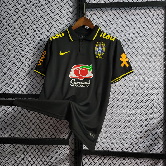 Camisa do Brasil Polo Black