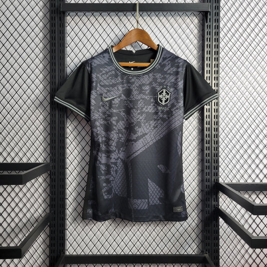 Camisa Feminina do Brasil Concept Black Especial 2022/2023