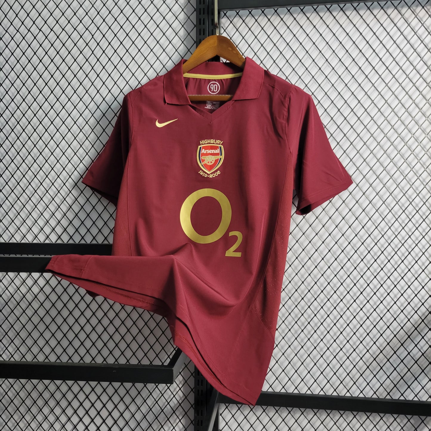 Camisa Retrô do Arsenal Titular 2005/2006