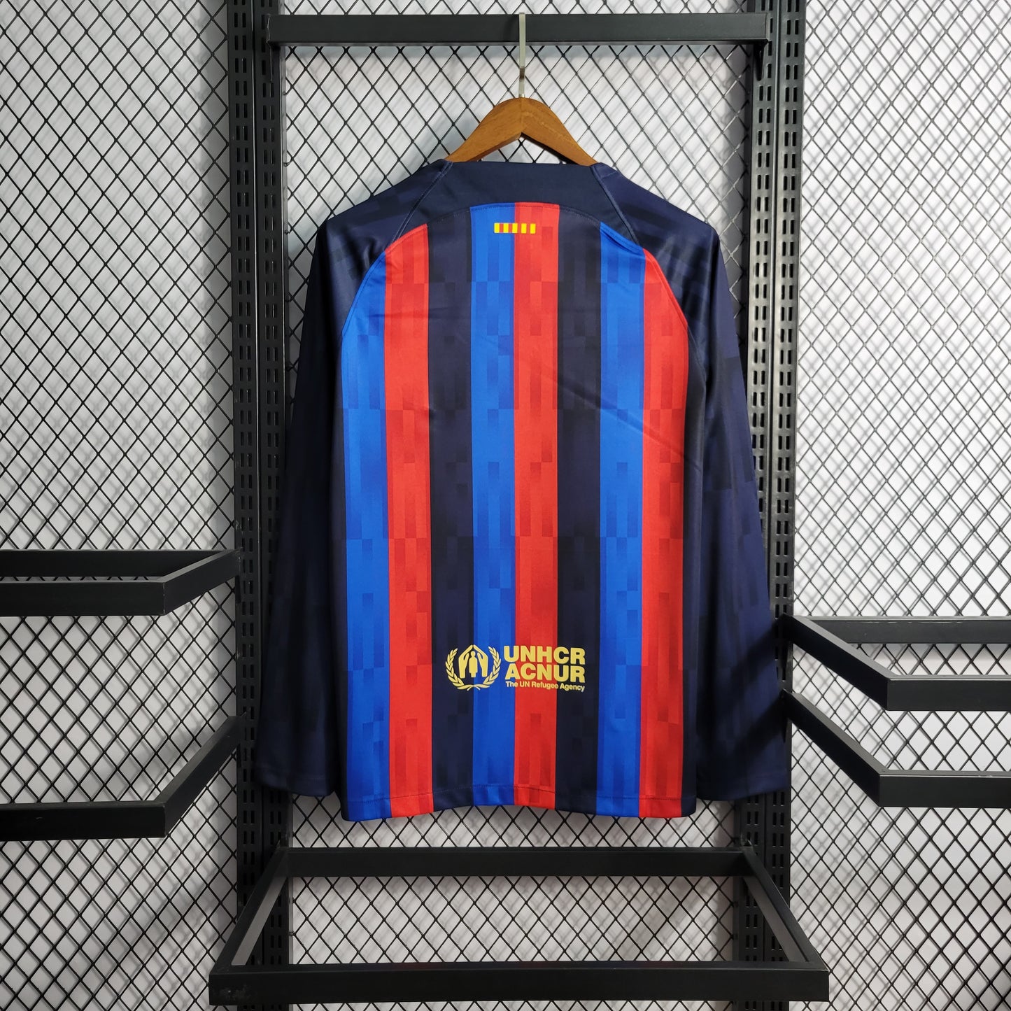 Camisa de Manga Longa do Barcelona Titular 2022/2023