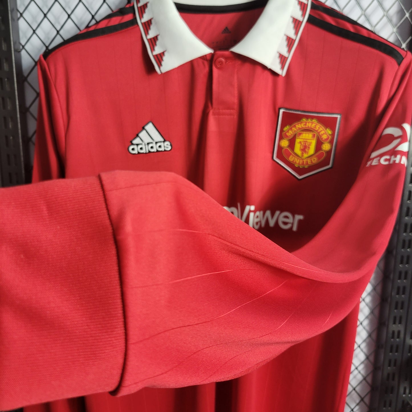 Camisa de Manga Longa do Manchester United Titular 2022/2023