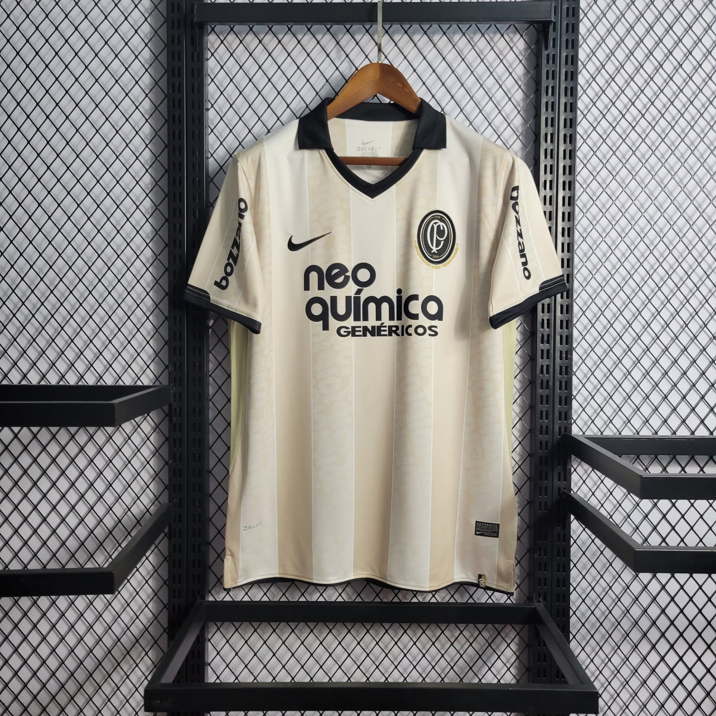 Camisa Retrô do Corinthians Centenário 2010