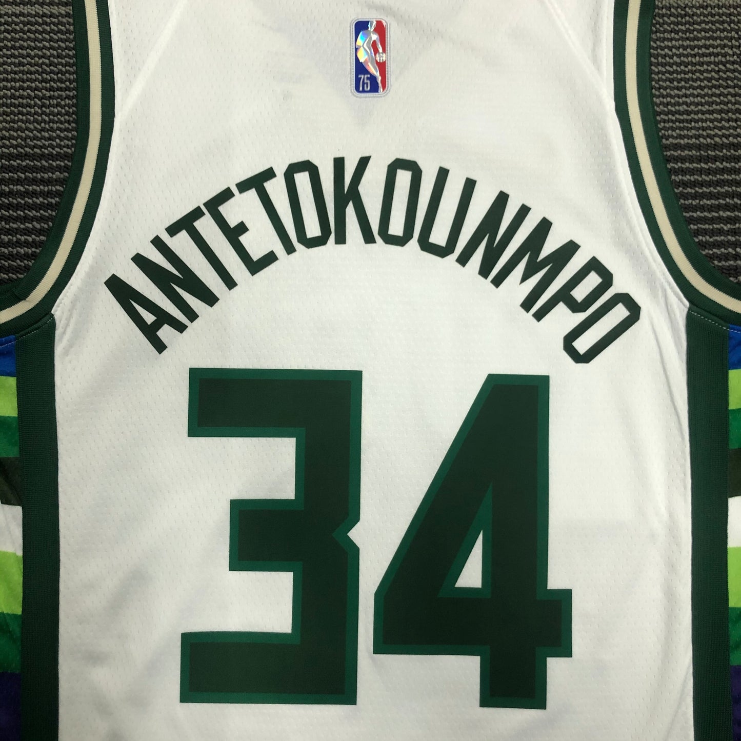 Camisa do Bucks Giannis Antetokounmpo 2022