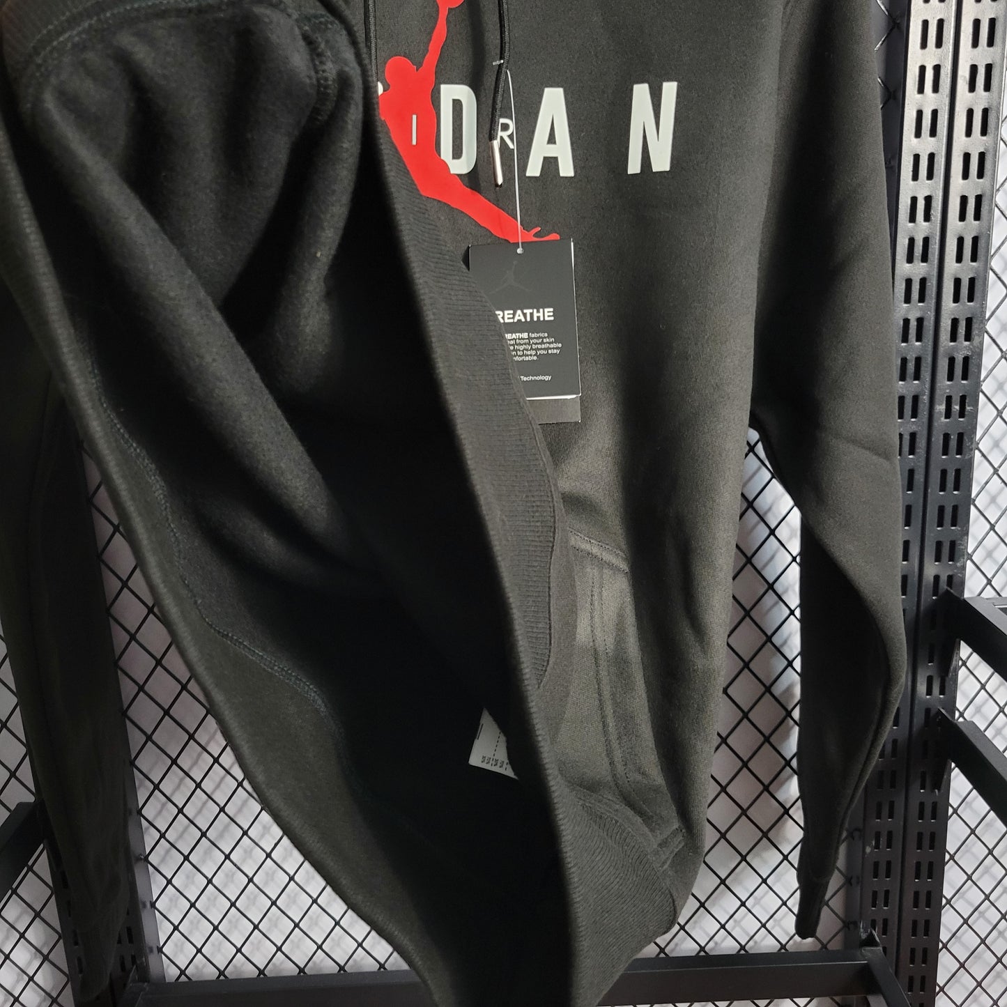 Moletom Jordan Black x Red Icon 2022