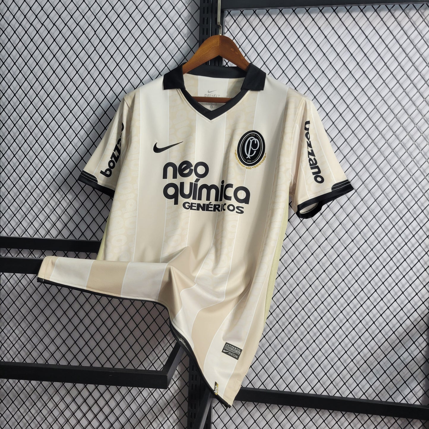 Camisa Retrô do Corinthians Centenário 2010