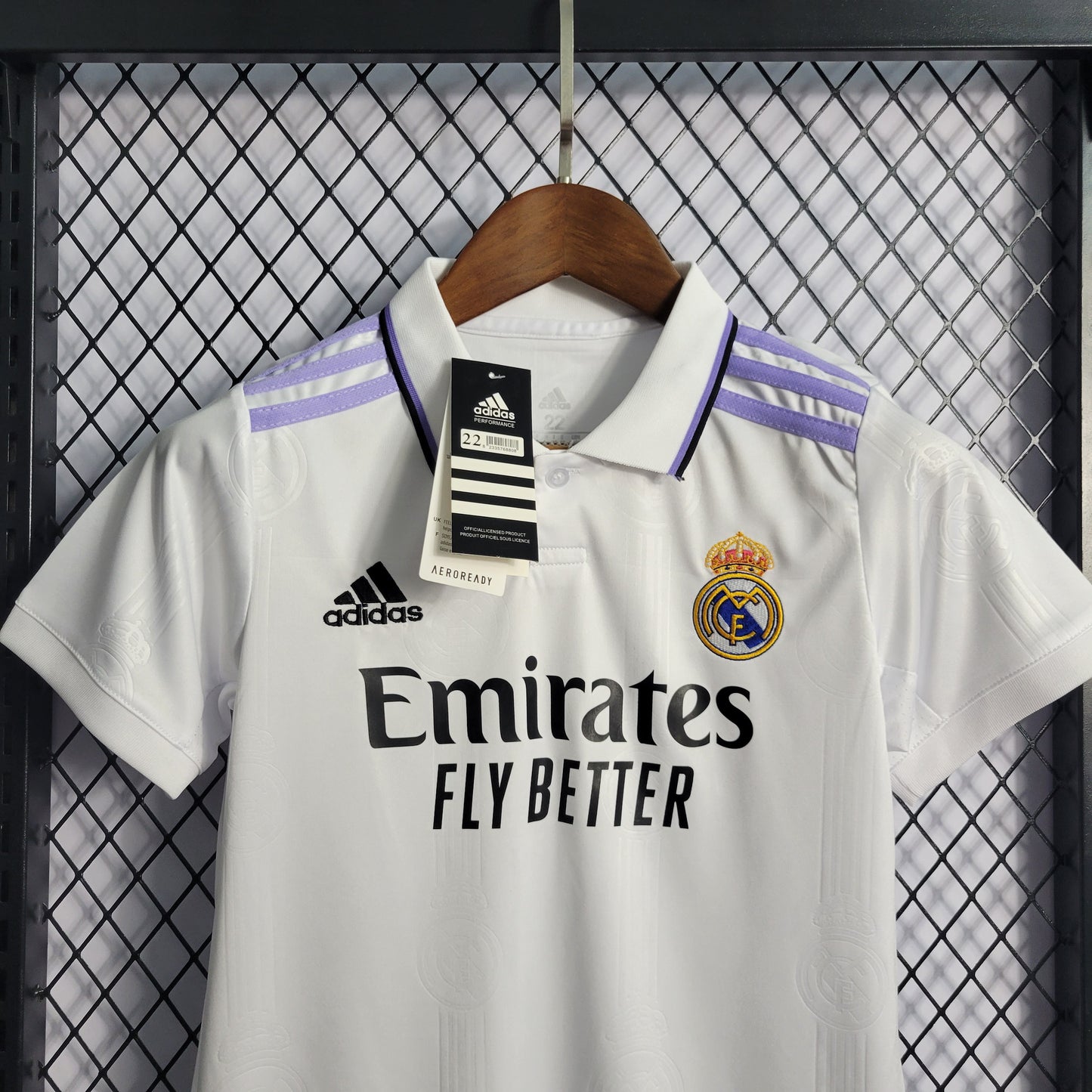 Kit Infantil do Real Madrid Titular 2022/2023