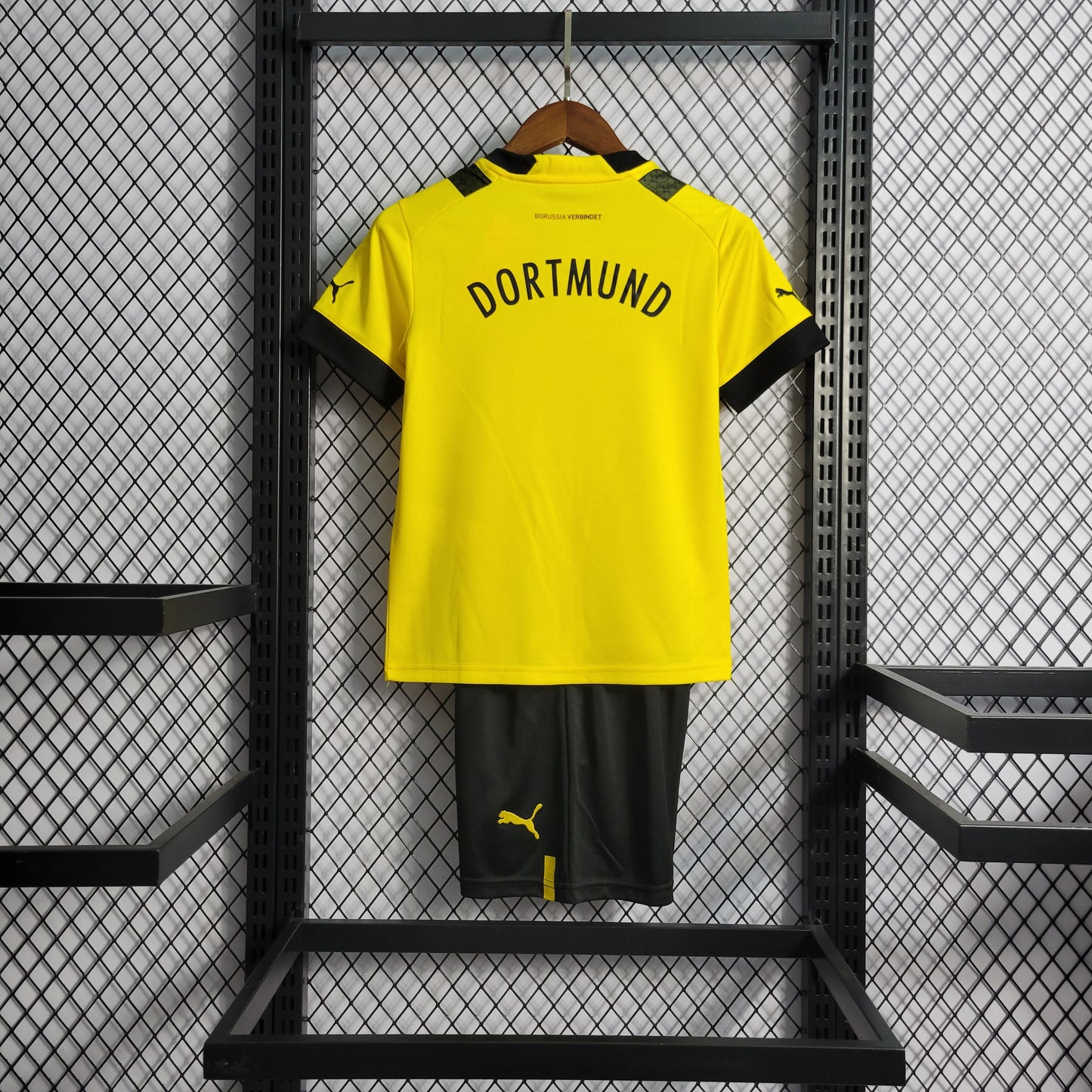 Kit Infantil do Borussia Dortmund Titular 2022/2023