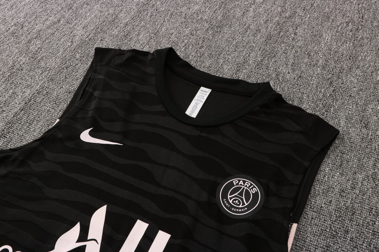 Kit Treino do PSG Preto x Rosa