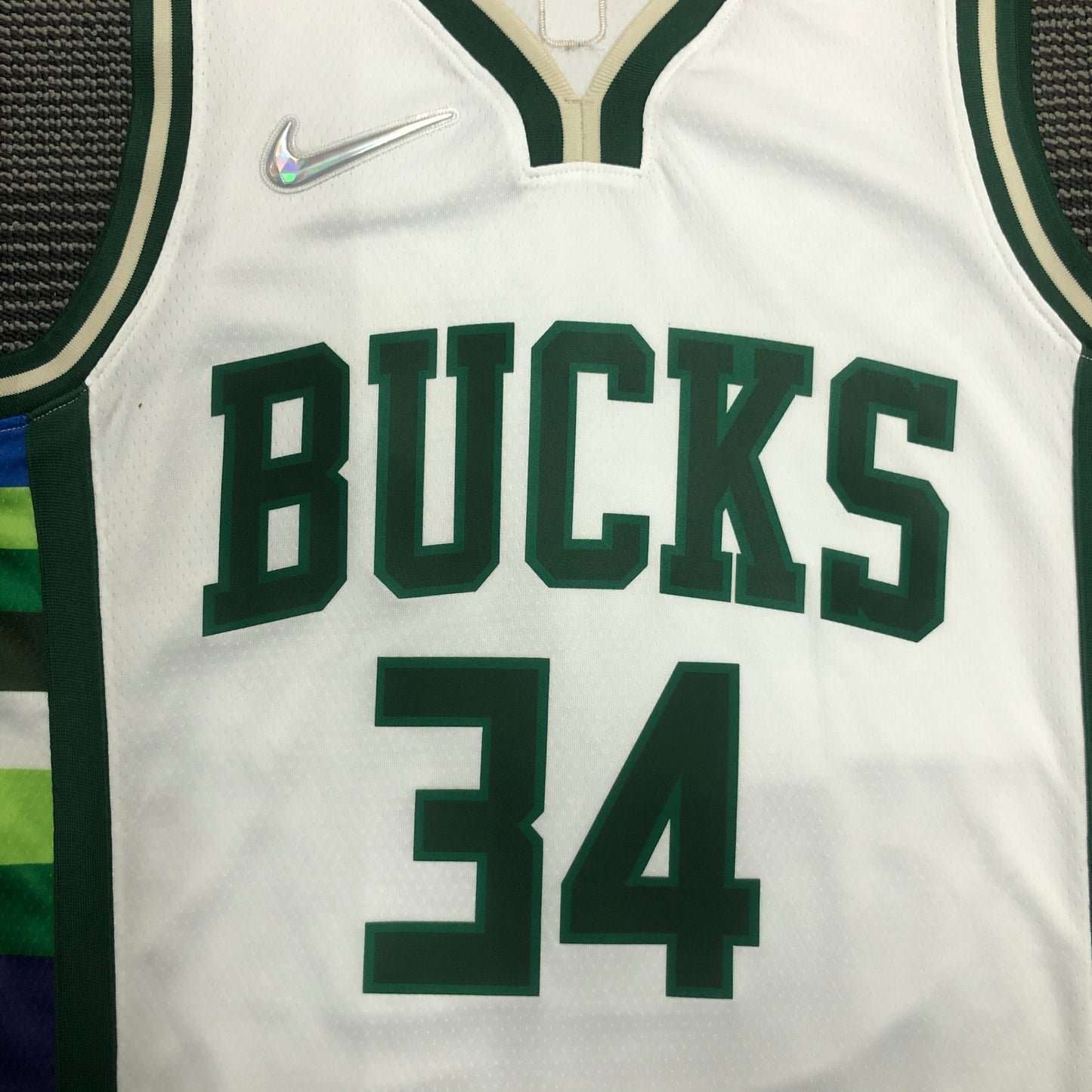 Camisa do Bucks Giannis Antetokounmpo 2022