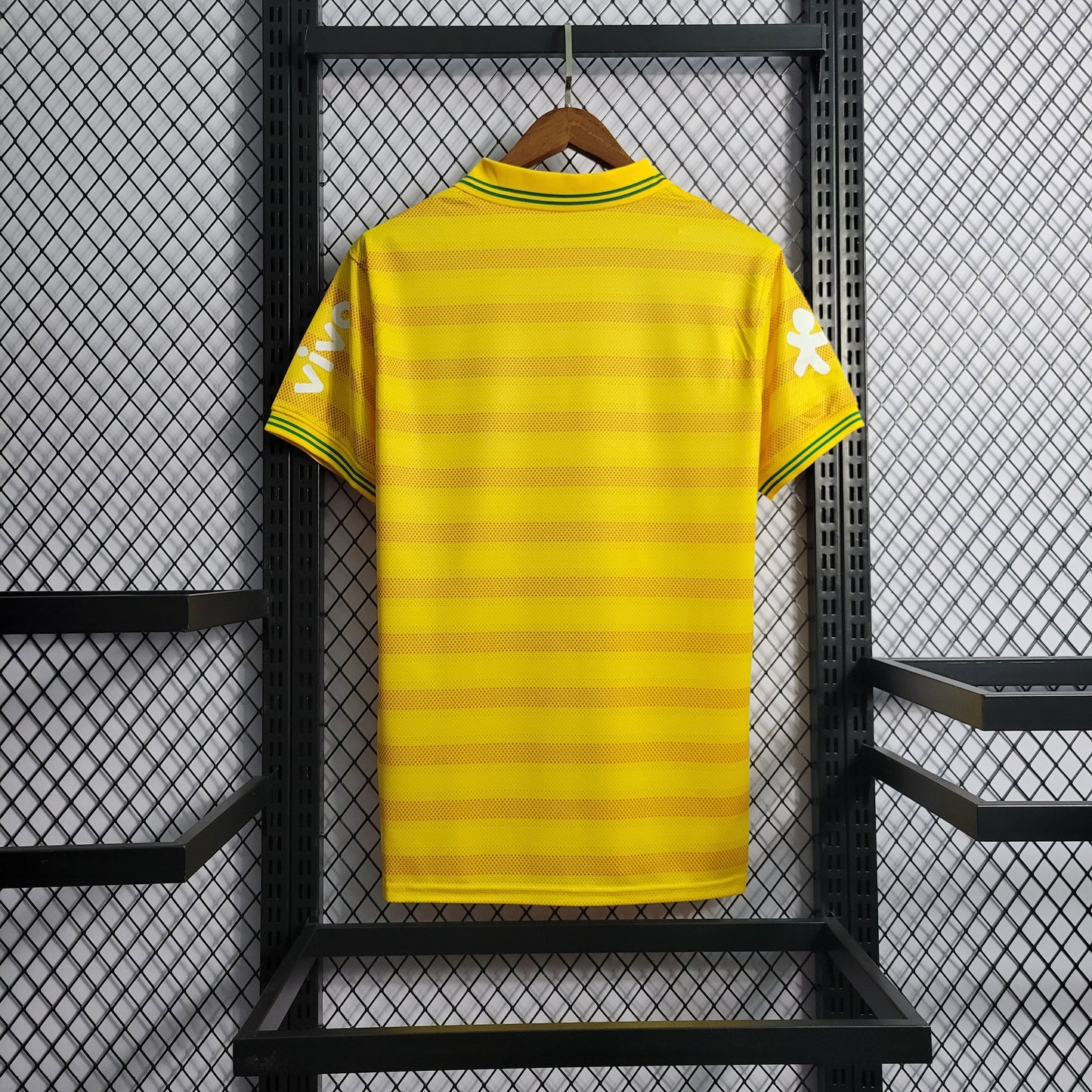 Camisa do Brasil Polo Stripe 2022