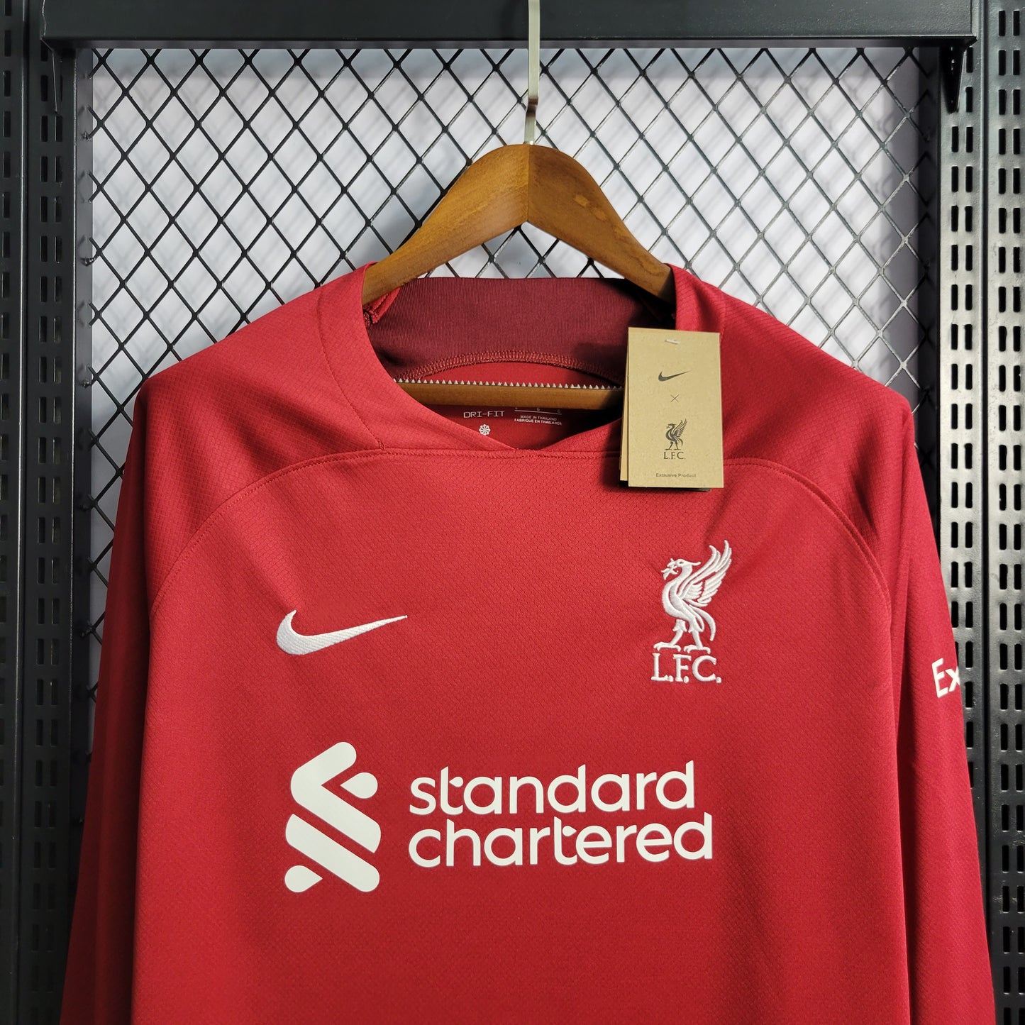 Camisa de Manga Longa do Liverpool Titular 2022/2023