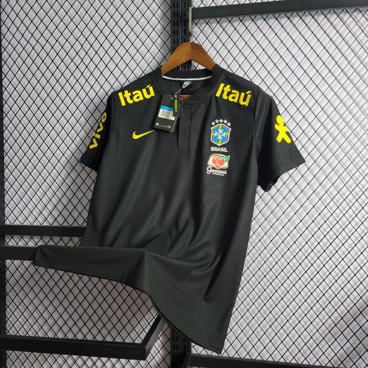 Low Neck Black do Brasil Pré-Jogo 2022