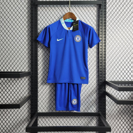 Kit Infantil do Chelsea Titular 2022/2023